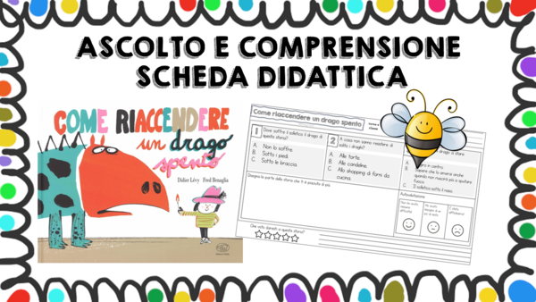 Come riaccendere un drago spento - scheda didattica comprensione