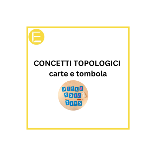 CONCETTI TOPOLOGICI carte e tombola