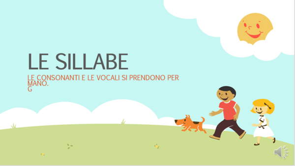 SILLABE DELLA G