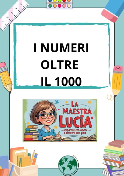 I NUMERI OLTRE IL 1000