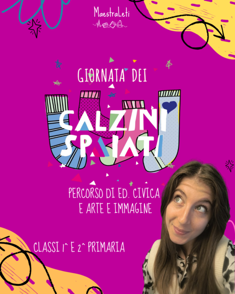 Giornata dei Calzini spaiati. Attività