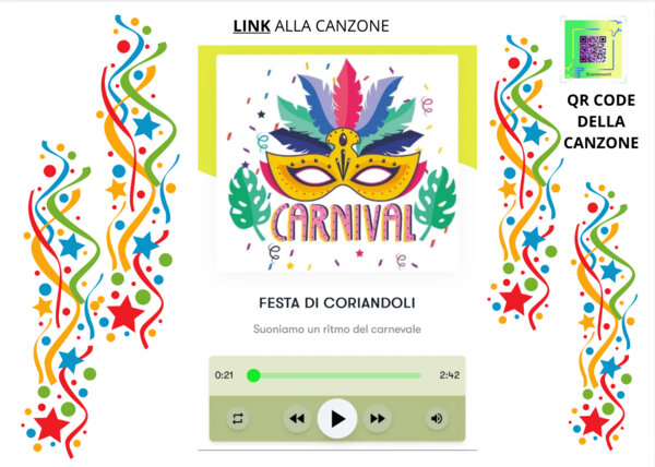 Festa di carnevale/ Musica dalla prima alla quinta