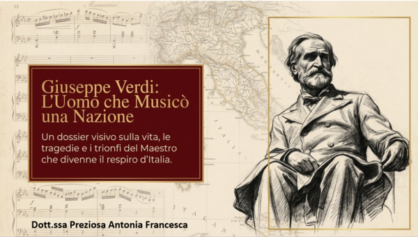 Giuseppe Verdi: vita, opere e Risorgimento italiano – Lezione interattiva con ascolti e quiz