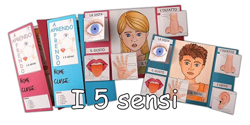 APRENDO – APPRENDO®: LAPBOOK "I 5 SENSI"
