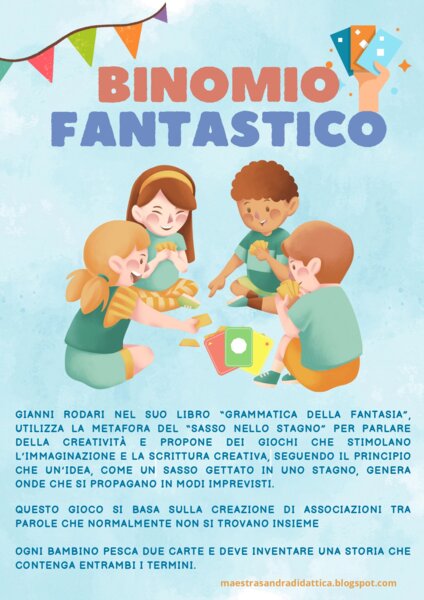 Binomio Fantastico - carte per inventare storie