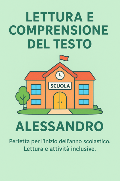 ✨ LETTURA E COMPRENSIONE PER L’INIZIO DELL’ANNO ✨