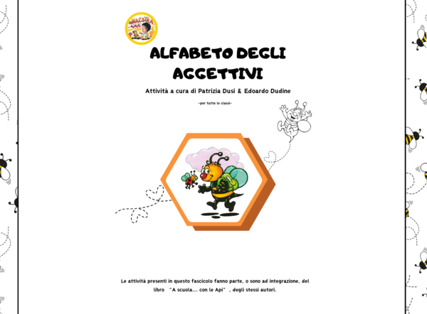 ALFABETO DEGLI AGGETTIVI - API -