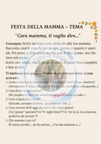 Tema Festa della Mamma