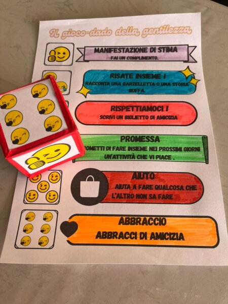 Gioco del dado della gentilezza