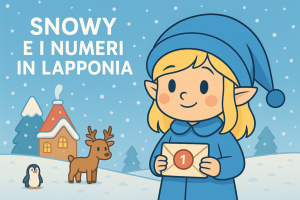 SNOWY E I NUMERI IN LAPPONIA