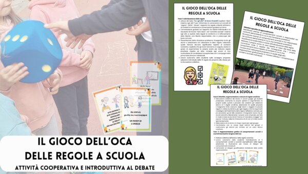 Il gioco dell'oca delle regole della classe