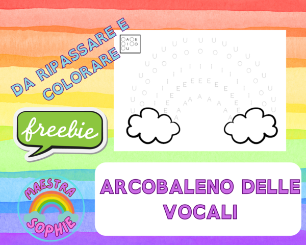 L'ARCOBALENO DELLE VOCALI