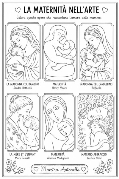La maternità nell'arte