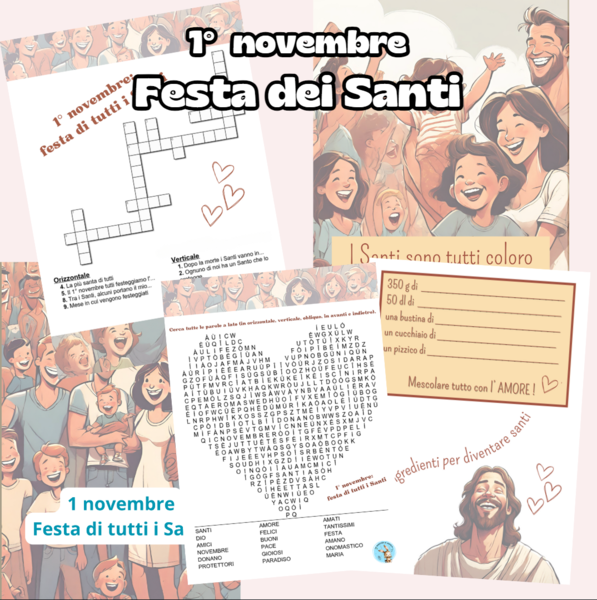 1° novembre: festa di tutti i Santi