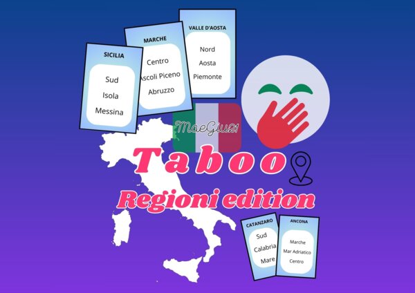 Taboo - Regioni Edition