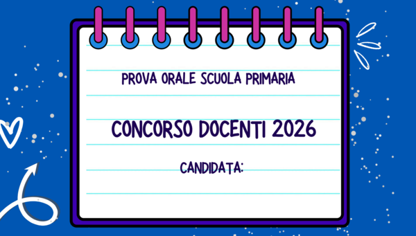LEZIONE SIMULATA COMPLETA – CONCORSO PRIMARIA