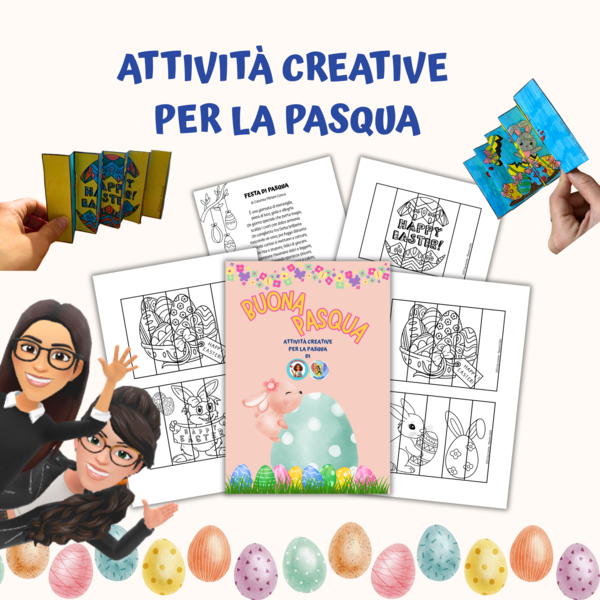 Attività creative per la Pasqua di SOSEducAzione e MaestraGio3