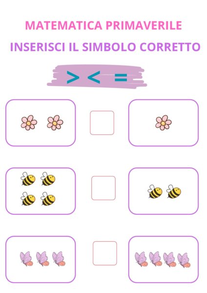Matematica primaverile 🌸