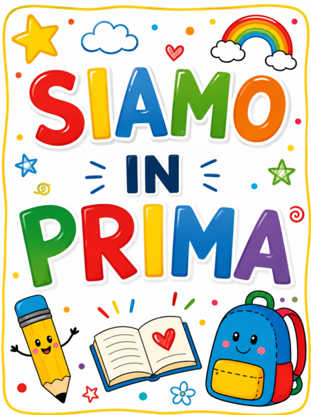 POSTER " SIAMO IN PRIMA"