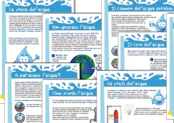 Schede didattiche sull'acqua per la scuola primaria