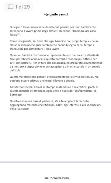 Ho finito e ora?