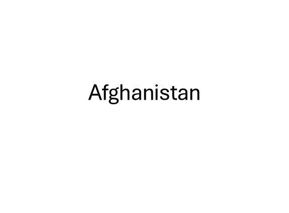 Afghanistan