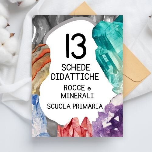 Schede didattiche rocce e minerali