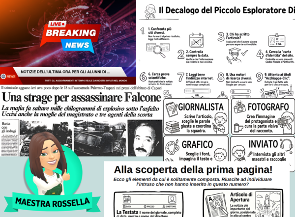 PERCORSO SUL TESTO DI CRONACA "DA LETTORI A GIORNALISTI" 📰