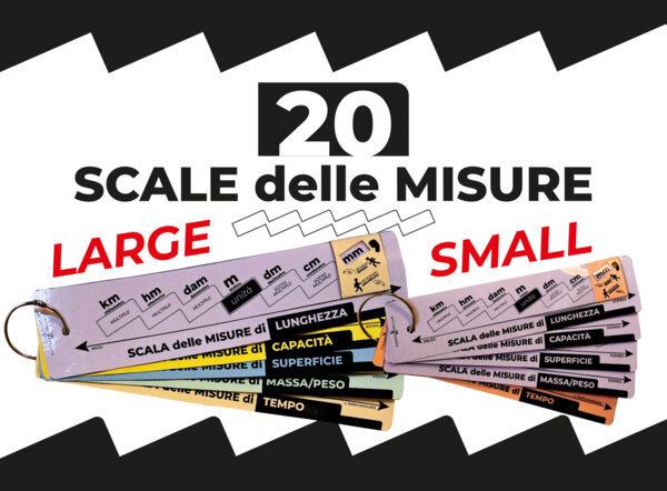 20 SCALE delle MISURE