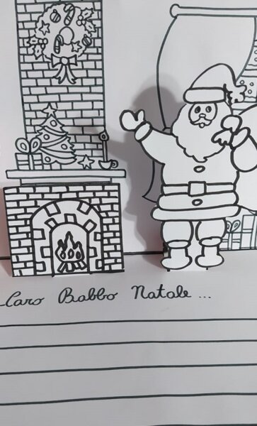 Letterina a Babbo Natale.. in formato POP UP!