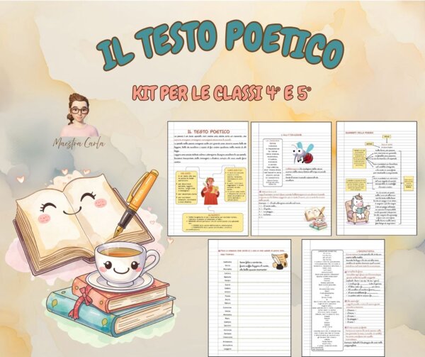 📖 IL TESTO POETICO – attività per le classi 4ª e 5ª