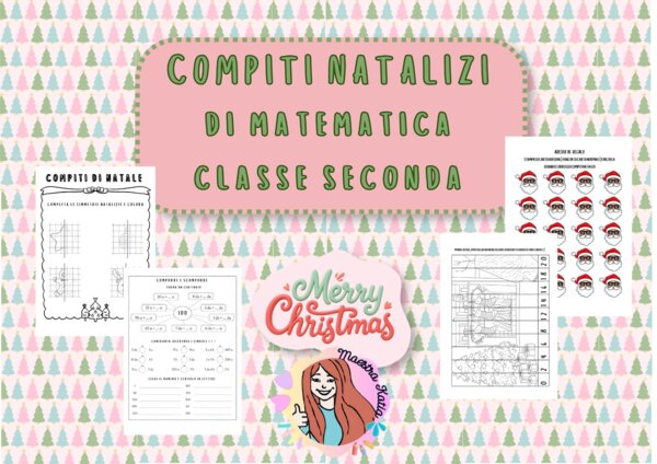 Compiti Natalizi matematici per la classe seconda