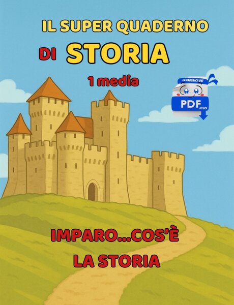 Il SUPER QUADERNO DI STORIA 1 media: Impero Romano - Dai Barbari all'alto medioevo