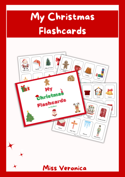 Flashcards di Natale