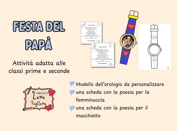 Orologio per la Festa del papà