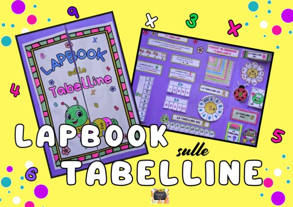 LAPBOOK LE TABELLINE