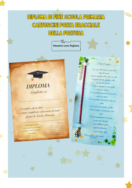 Pensierini di fine anno - classe quinta