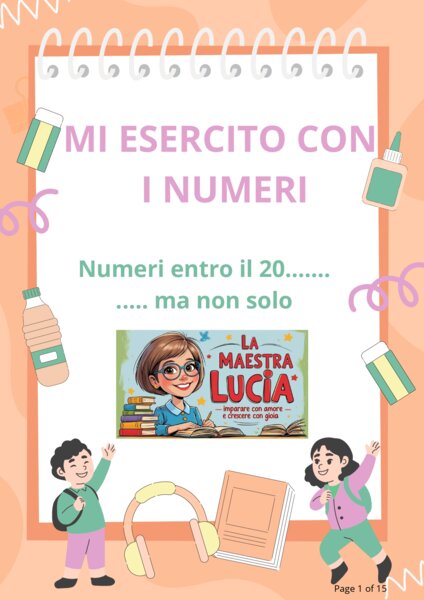 eserciziario classe prima