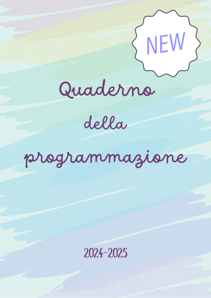 Nuovo Quaderno della programmazione 2024/2025