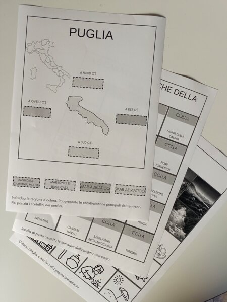 PUGLIA geografia semplice