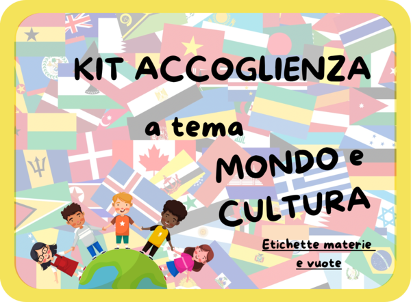 Etichette DISCIPLINE accoglienza - tema MONDO/CULTURA