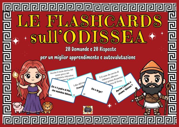 LE FLASHCARDS SULL'ODISSEA - EPICA -
