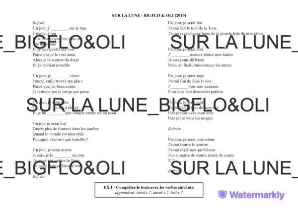 SUR LA LUNE_BIGFLO&OLI