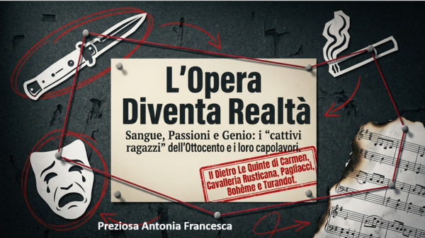 Il Verismo in Musica – Lezione interattiva con attività e gioco finale