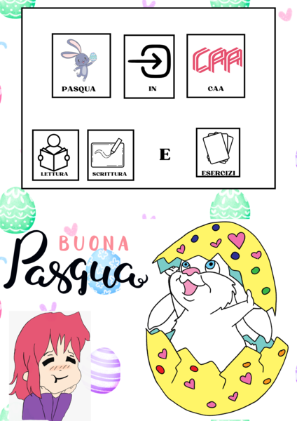 PASQUA IN CAA Esercizi di lettura e scrittura