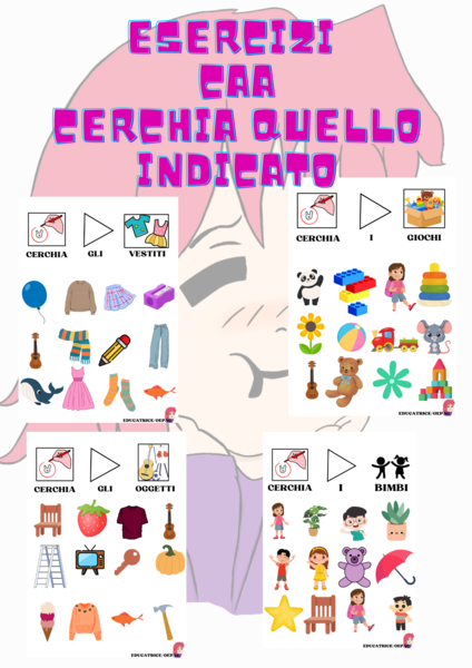 CAA: 15 schede cerchia l'oggetto