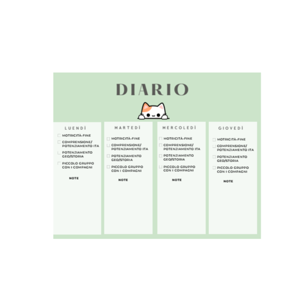Diario giornaliero