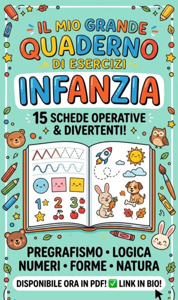 Quaderno esercizi infanzia