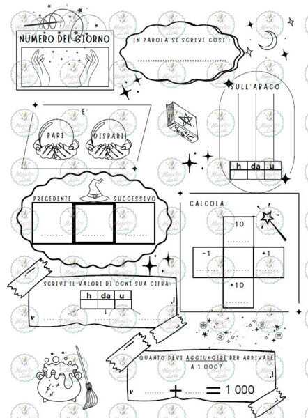 IL NUMERO DEL GIORNO (u da h)
