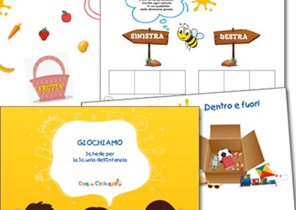 Schede gioco per la scuola dell'infanzia